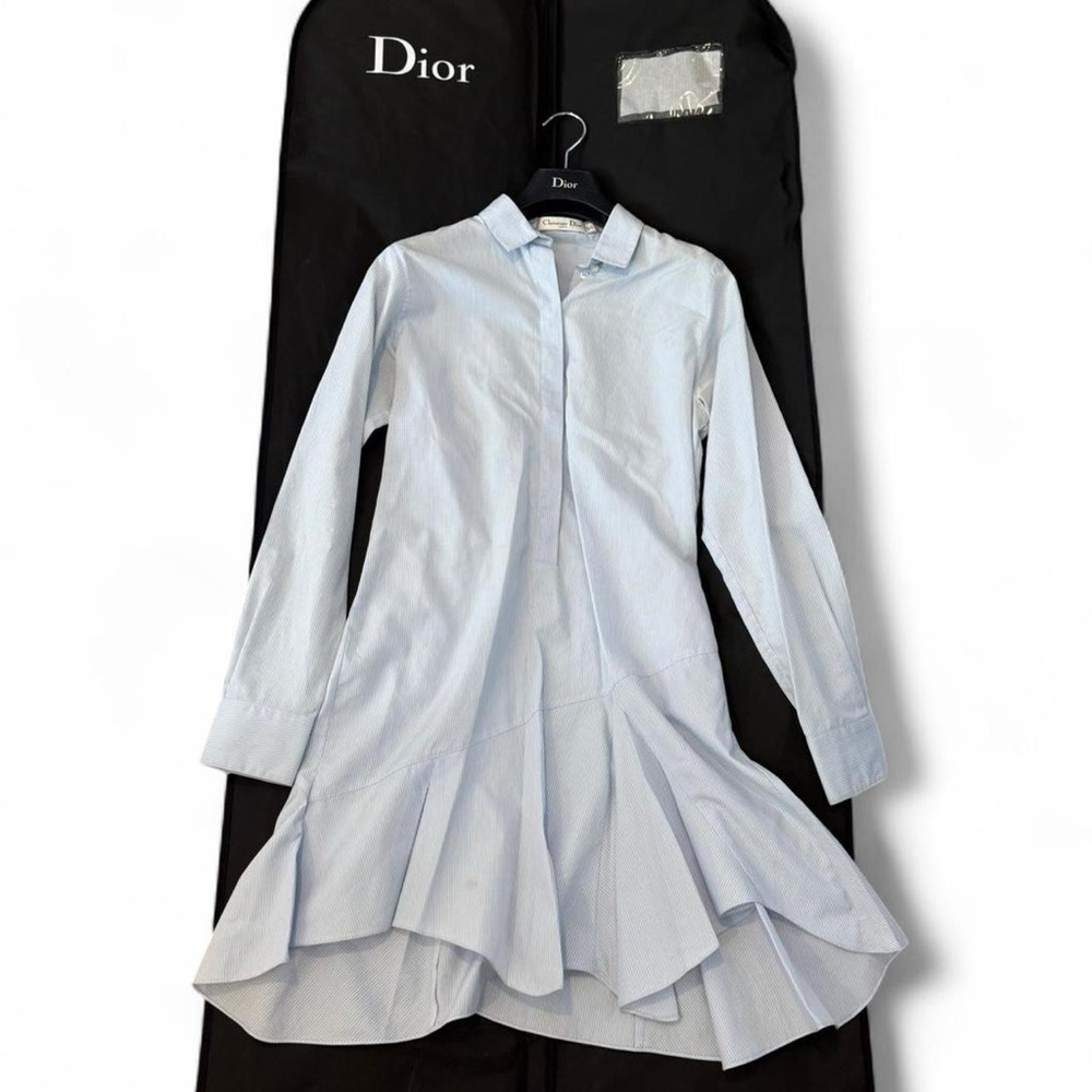 Dior Striped Light Blue Shirt